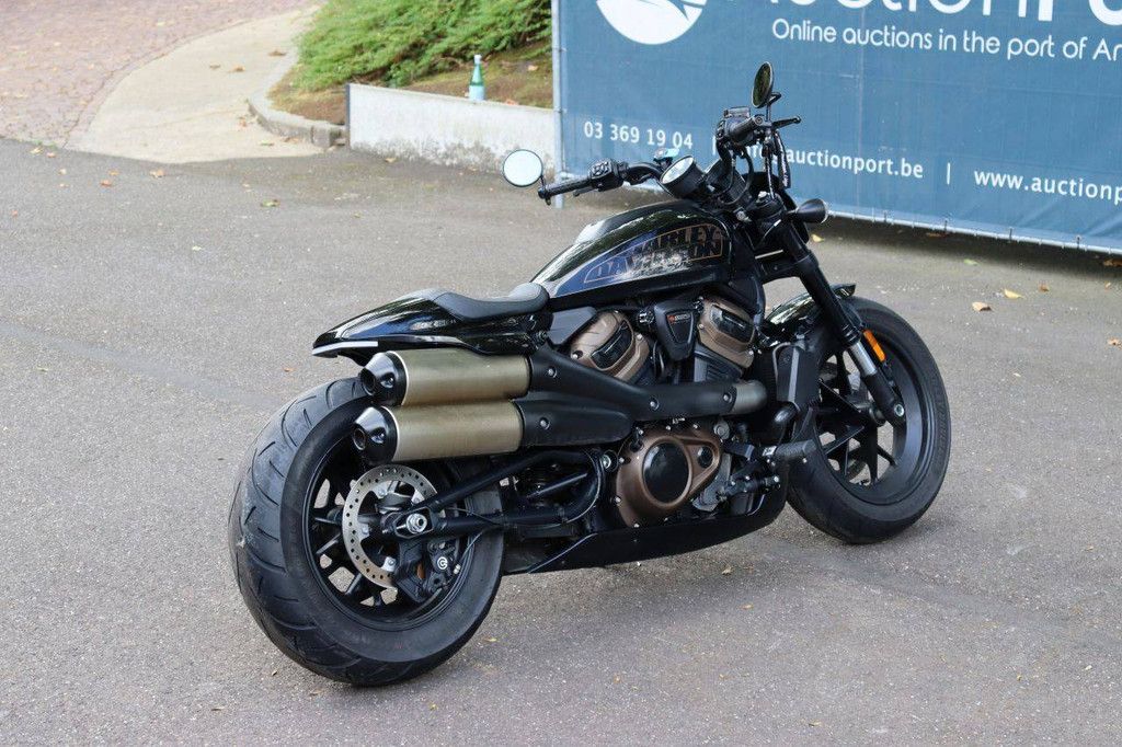 Motorcycle Harley-Davidson SPORTSTER 1250S Petrol 2022 (Margin)