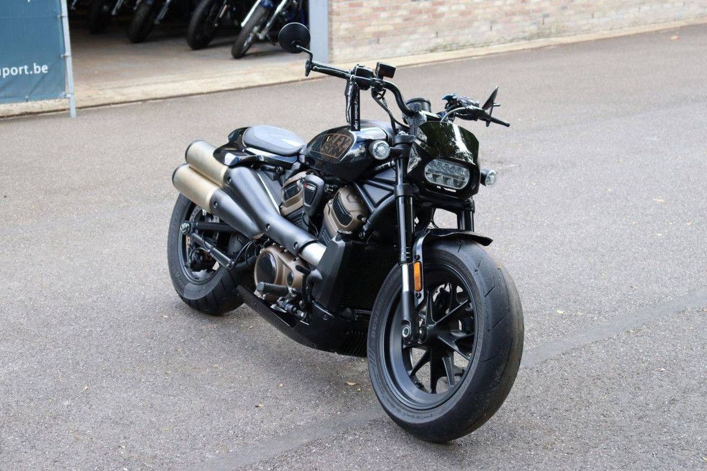 Motorcycle Harley-Davidson SPORTSTER 1250S Petrol 2022 (Margin)