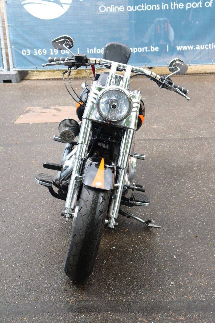 Motorcycle Harley Davidson Fat Boy Softail Petrol 2009