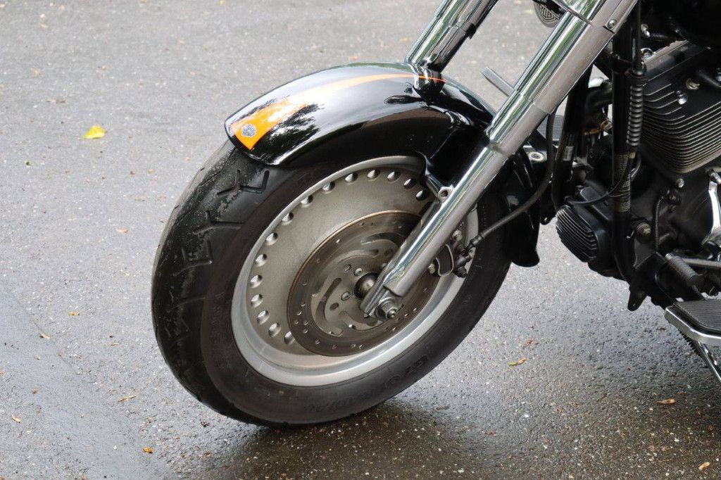 Motorcycle Harley Davidson Fat Boy Softail Petrol 2009
