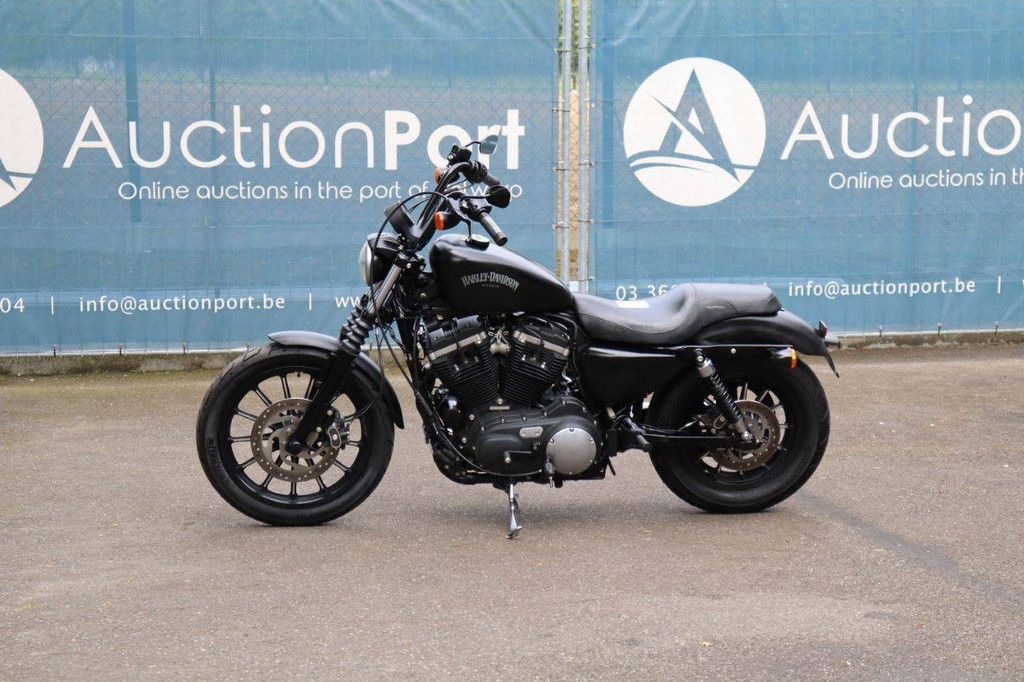 Motorcycle Harley Davidson Sportster XL883 Iron Petrol 2014