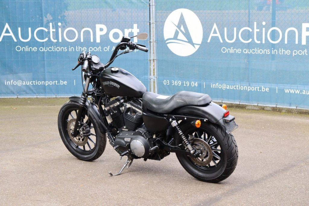 Motorcycle Harley Davidson Sportster XL883 Iron Petrol 2014