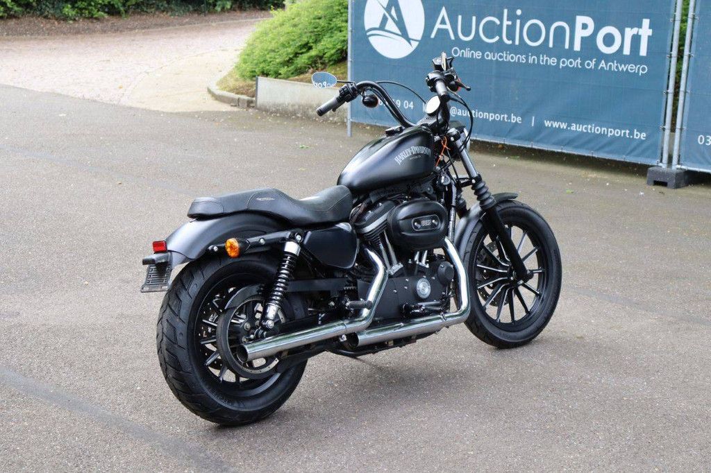 Motorcycle Harley Davidson Sportster XL883 Iron Petrol 2014
