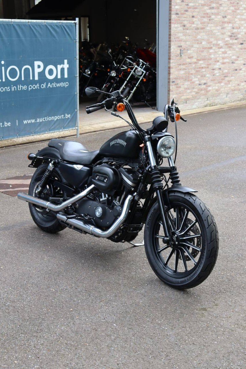 Motorcycle Harley Davidson Sportster XL883 Iron Petrol 2014