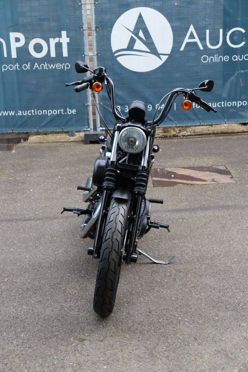 Motorcycle Harley Davidson Sportster XL883 Iron Petrol 2014