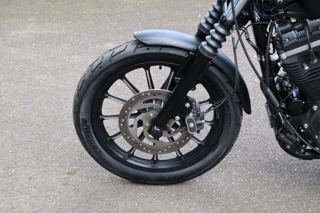 Motorcycle Harley Davidson Sportster XL883 Iron Petrol 2014
