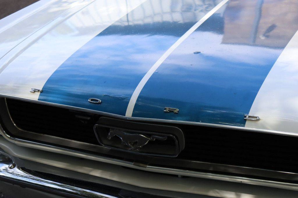 Klassischer Ford Mustang V8 Benziner 1966 (Margin)