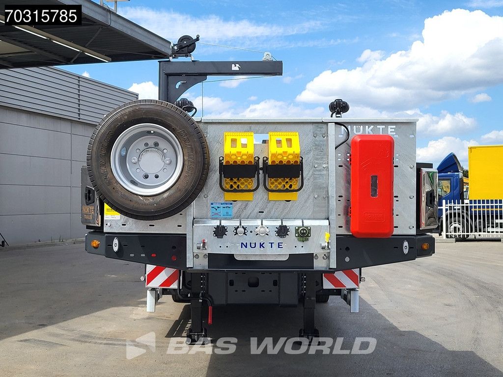 NÜKTE NKTL4 NEW Lift + 2xSteering Axle Ramps