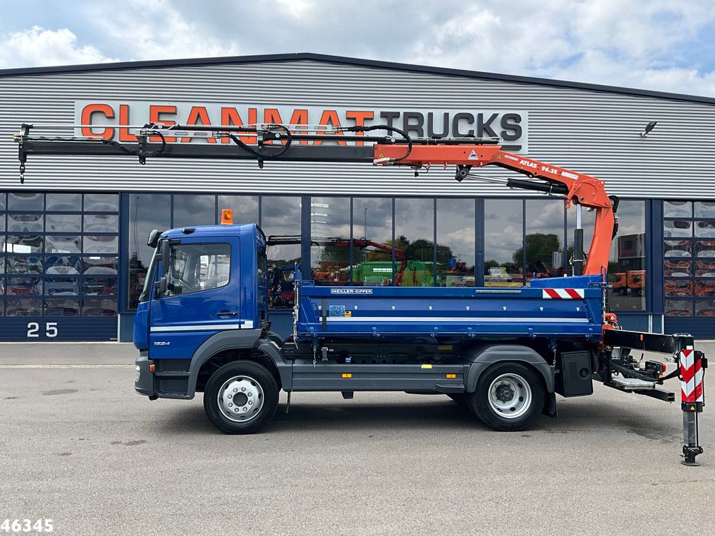 Mercedes-Benz Atego 1524 Euro 6 Atlas 10 Tonmeter laadkraan Just 1.858 km! NEW & UNUSED!