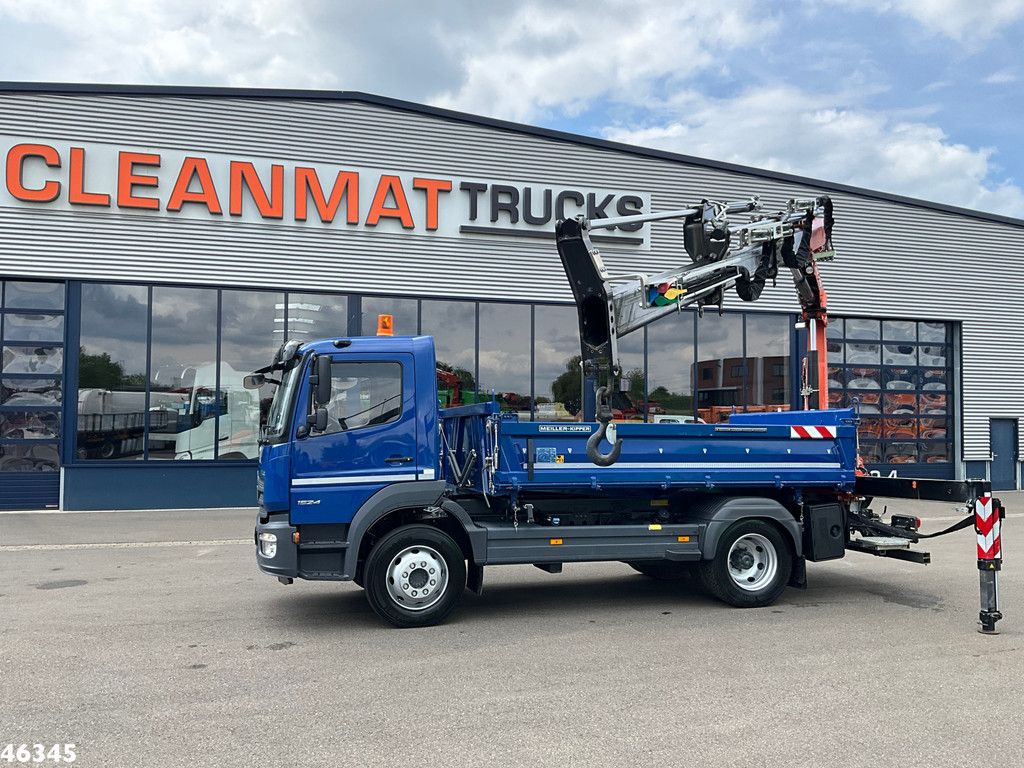 Mercedes-Benz Atego 1524 Euro 6 Atlas 10 Tonmeter laadkraan Just 1.858 km! NEW & UNUSED!