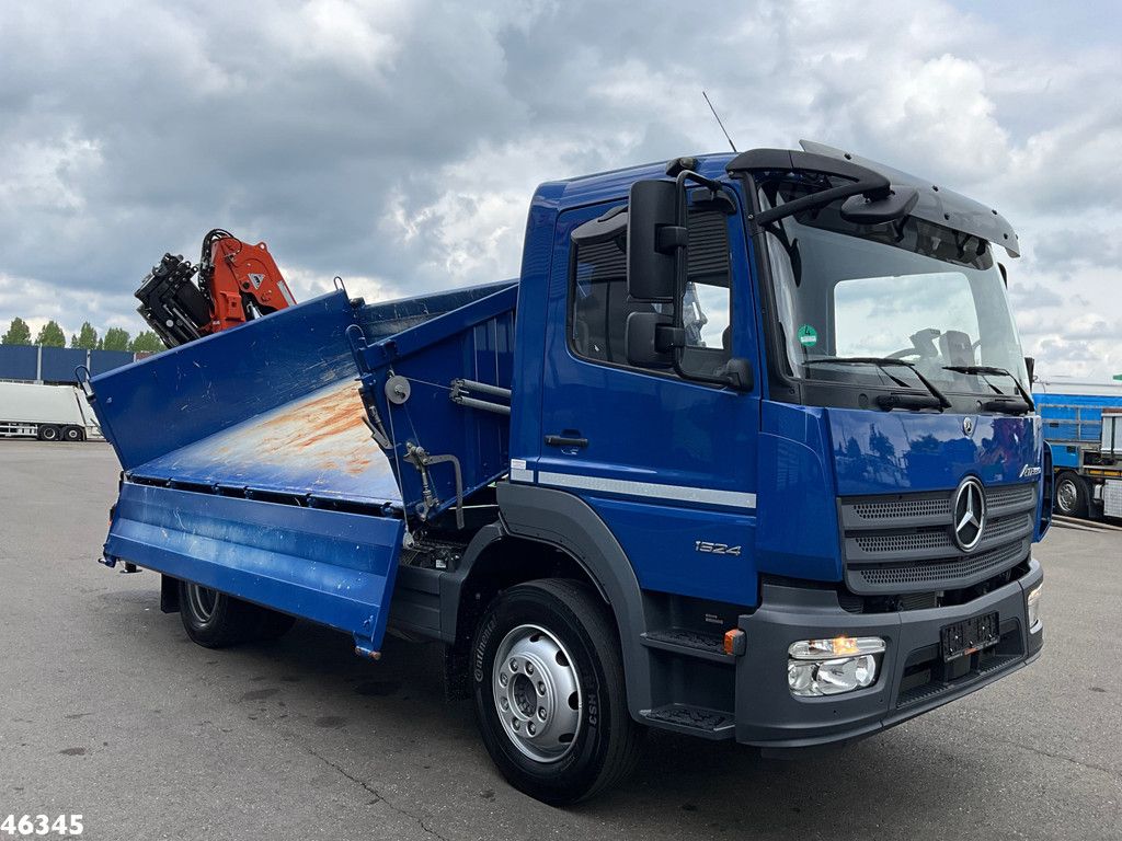 Mercedes-Benz Atego 1524 Euro 6 Atlas 10 Tonmeter laadkraan Just 1.858 km! NEW & UNUSED!