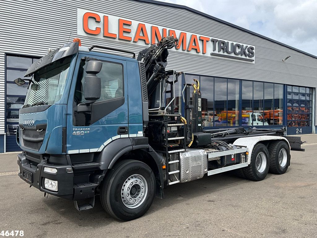 Iveco Trakker AD450T/P Euro 6 Hiab 18 Tonmeter laadkraan