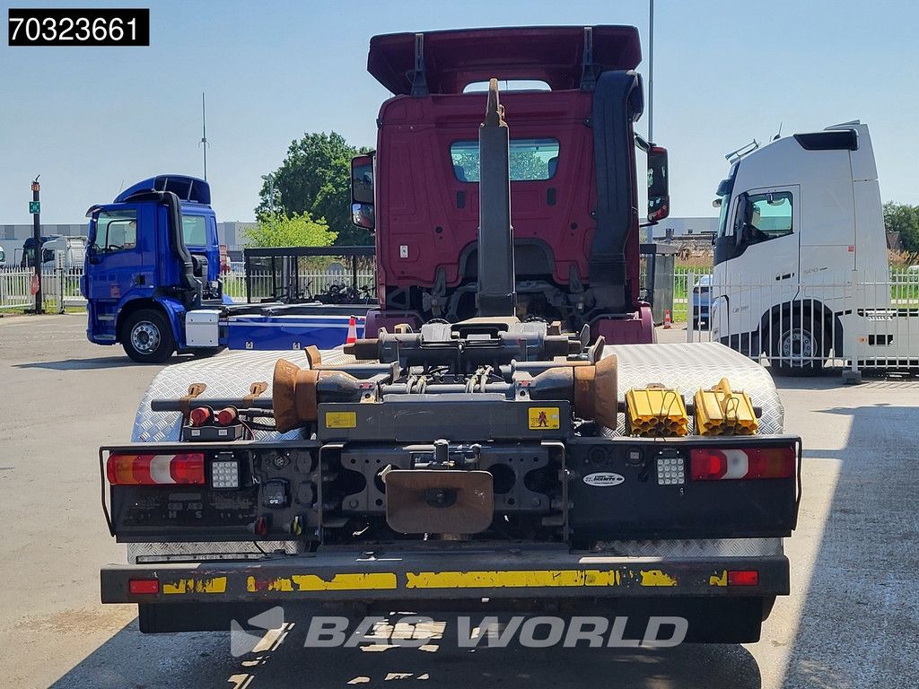 Mercedes Antos 2542 6X2 20tons Meiller Containersystem Day cab Lift + Steering axle Automatic Euro 6