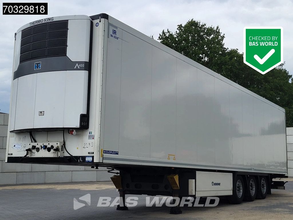 Krone IR 06/28 Doppelstock Blumenbreit Palletkist Lift Axle
