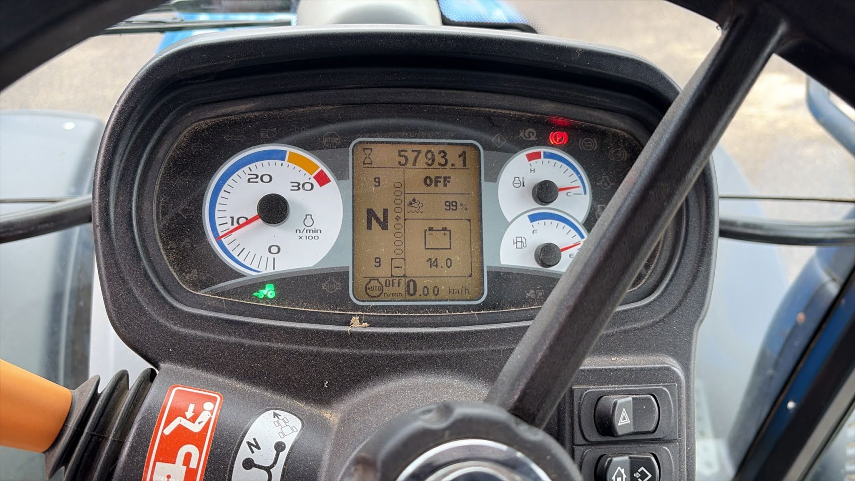 New holland T5.110 electro command