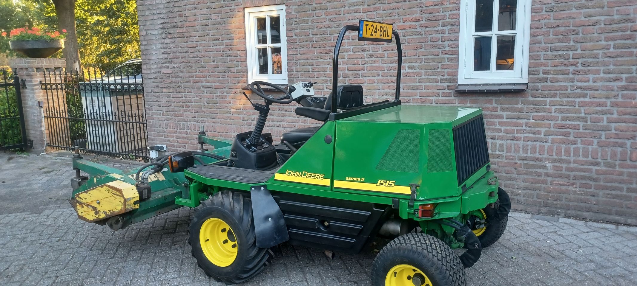 John deere 1515 series 2 met klepelmaaier 180 cm