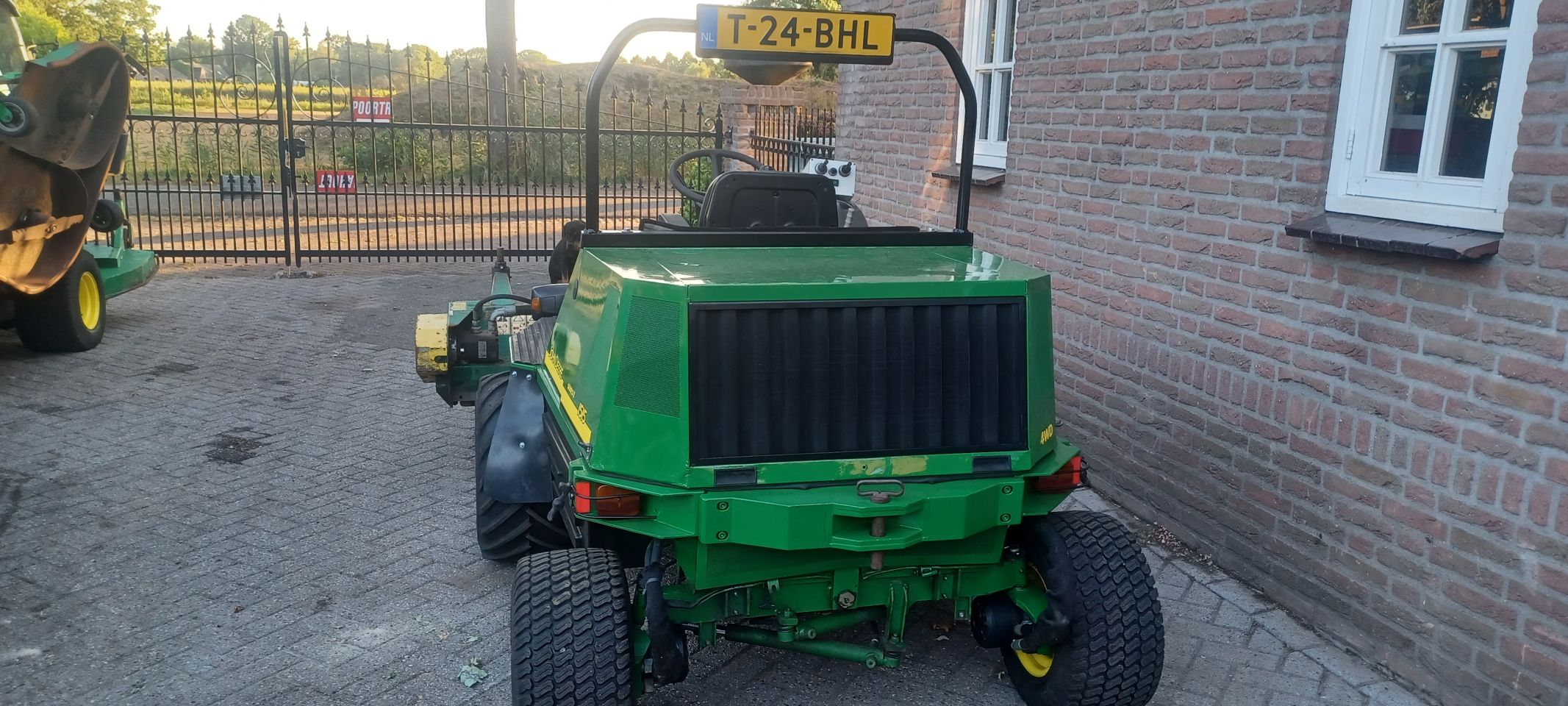 John deere 1515 series 2 met klepelmaaier 180 cm