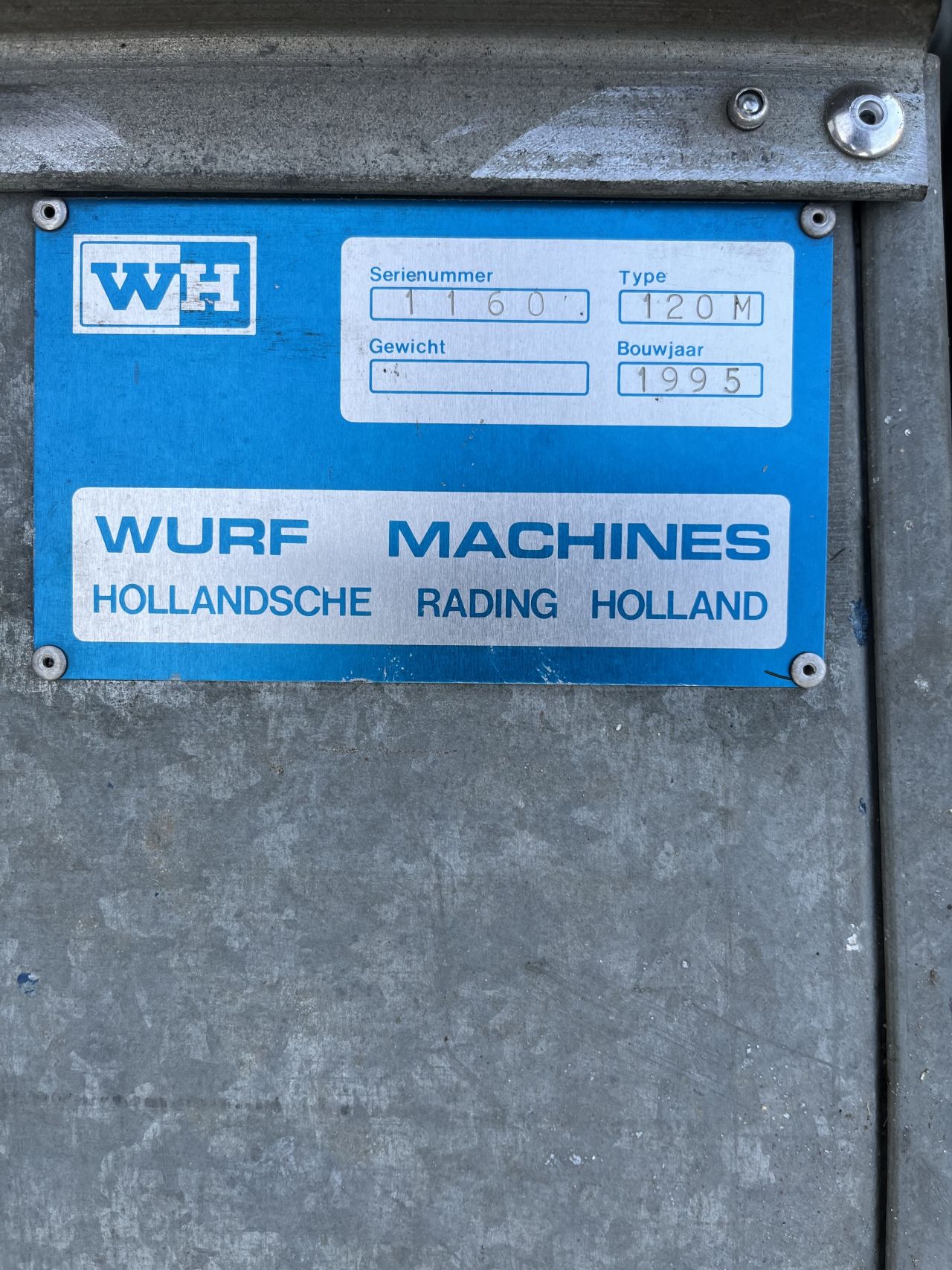 WURF veegmachine