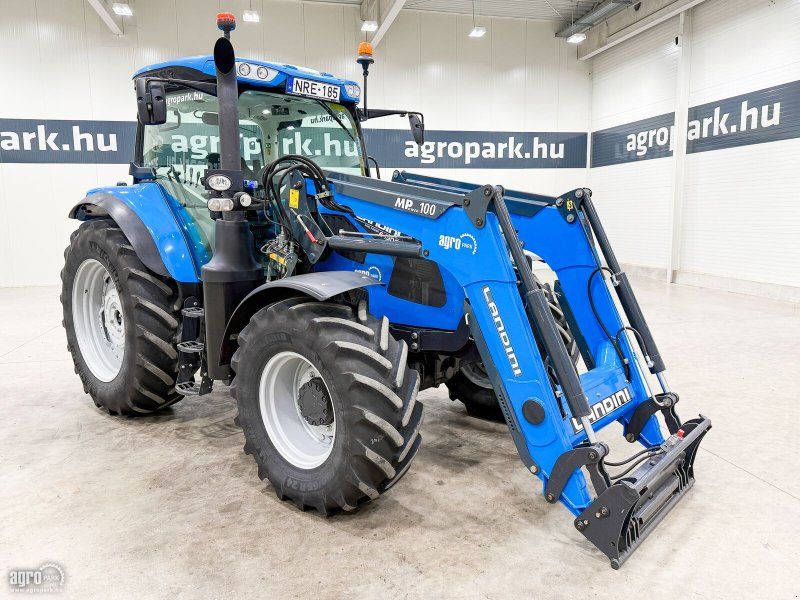 Landini 6-130C Powershift, cab suspension, frontloader, 5 pair SCVs, air