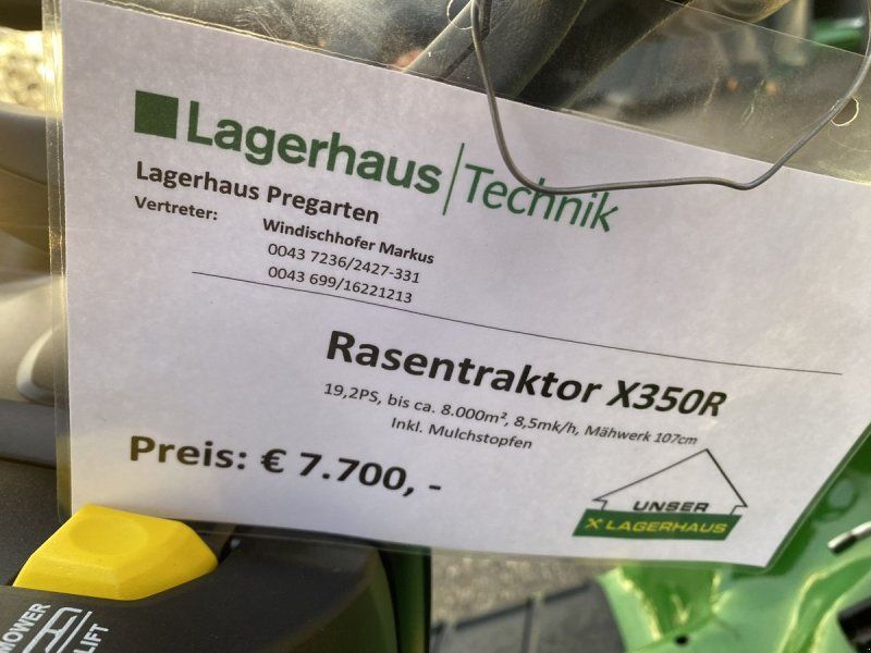 John Deere x350 R