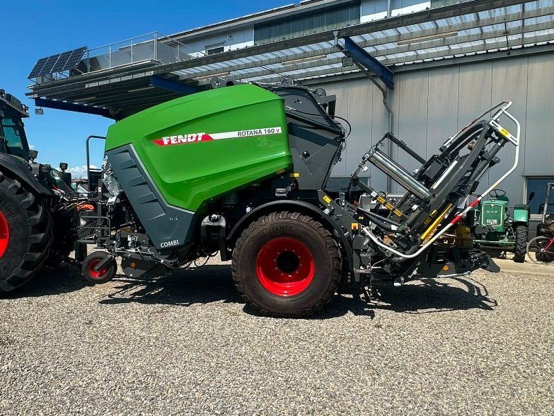 Fendt E Rotana 160V Combi Rund, integrierte Wicke
