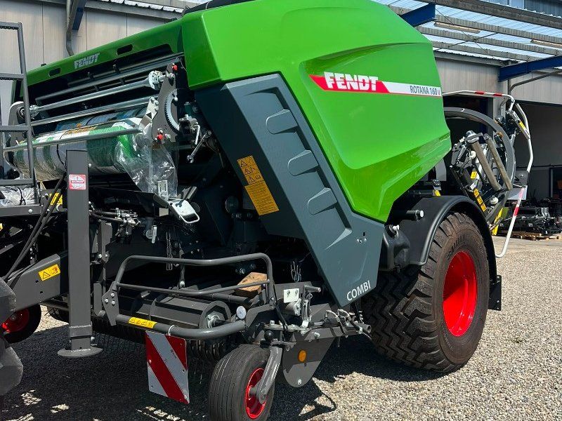 Fendt E Rotana 160V Combi Rund, integrierte Wicke