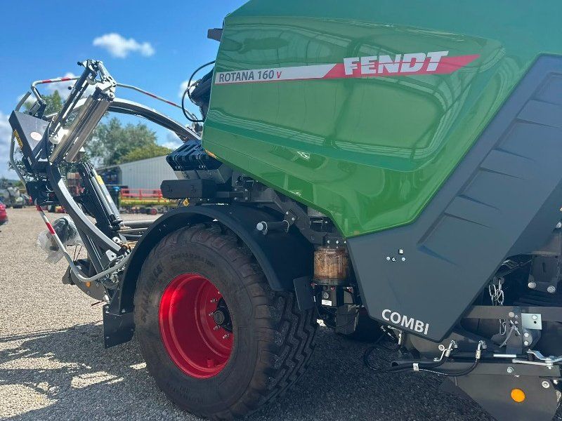 Fendt E Rotana 160V Combi Rund, integrierte Wicke