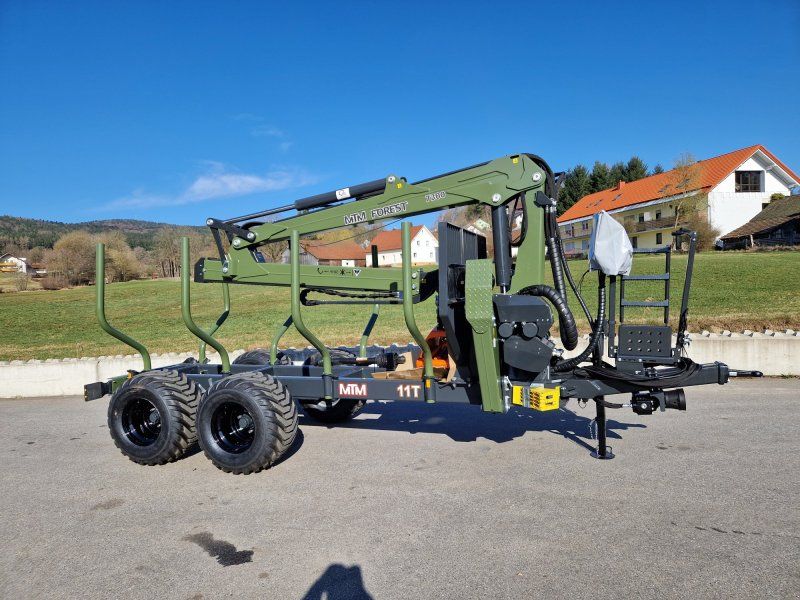 MTM 11T Rückewagen 8,10m Kran Kranwinde Eigenölversorgung Hydr. Vorg