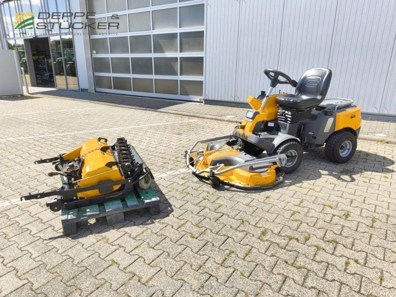 Stiga Pro 740 IQX mit Mulcher/Vertikutierer