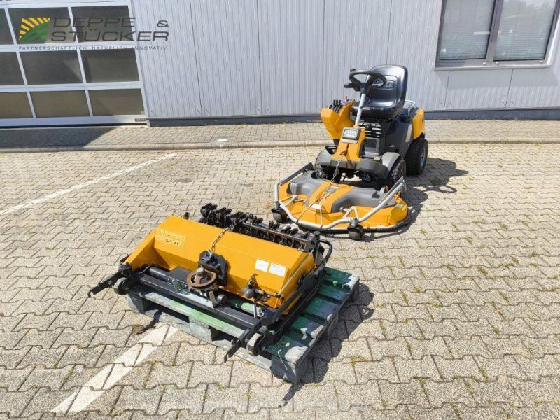 Stiga Pro 740 IQX mit Mulcher/Vertikutierer