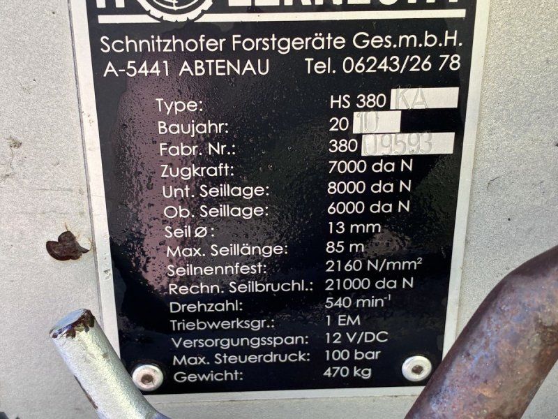 Holzknecht HS 380 KA