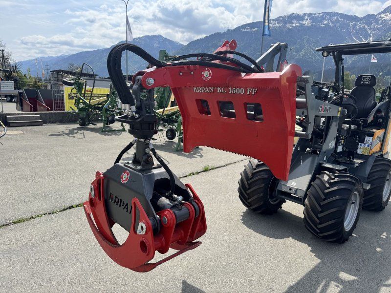 Krpan KL 1500 FF Holzzange Euro-Dreipunktaufnahme