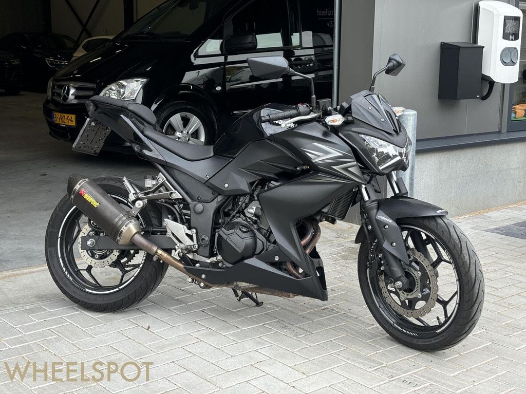 Kawasaki Z 300 ABS|Akrapovic|Druppellader|ABS