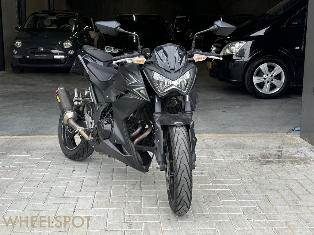 Kawasaki Z 300 ABS|Akrapovic|Druppellader|ABS
