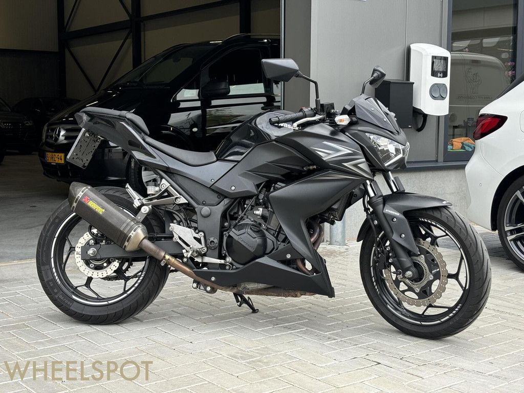Kawasaki Z 300 ABS|Akrapovic|Druppellader|ABS