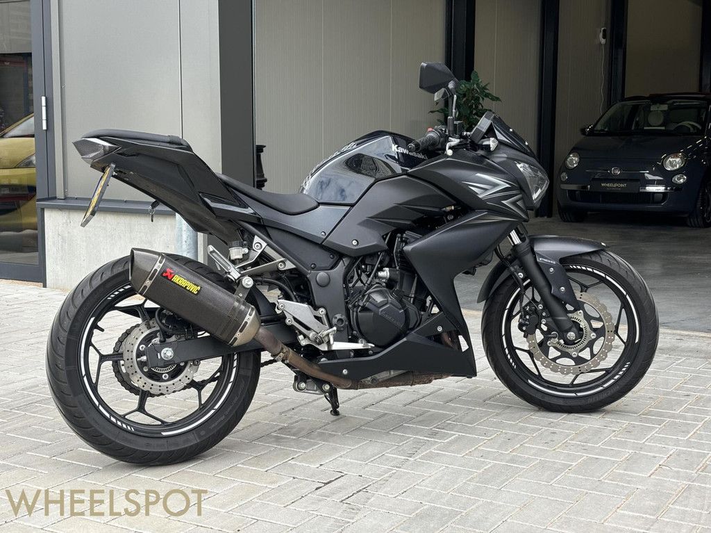 Kawasaki Z 300 ABS|Akrapovic|Druppellader|ABS