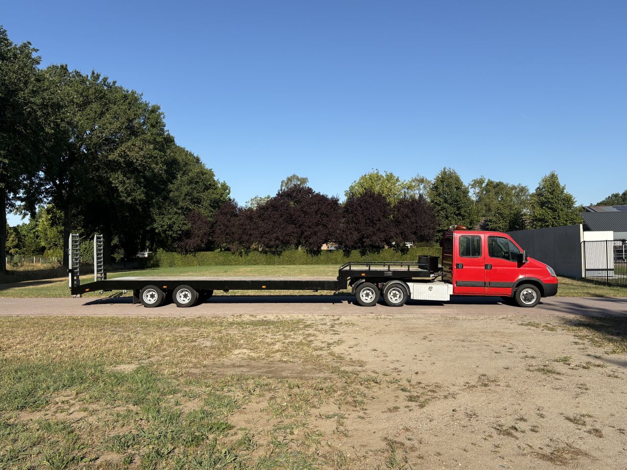 Be trekker Iveco Daily 40C18 N1 jeep-as - be oplegger 12 TON