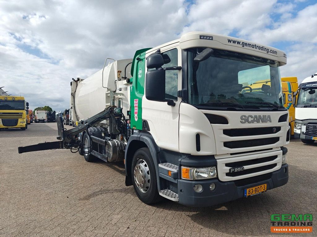 Scania P250 6x2/4 Day Cab Euro5 - Zoeller Handheld Waste Truck 23m3 - Container Loading 1602 - Automatic