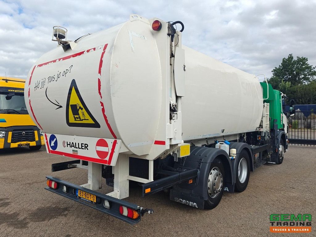 Scania P250 6x2/4 Day Cab Euro5 - Zoeller Handheld Waste Truck 23m3 - Container Loading 1602 - Automatic