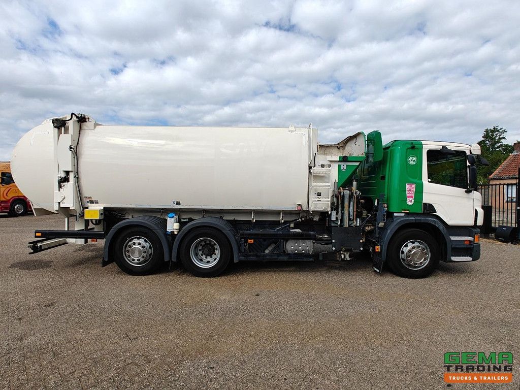 Scania P250 6x2/4 Day Cab Euro5 - Zoeller Handheld Waste Truck 23m3 - Container Loading 1602 - Automatic