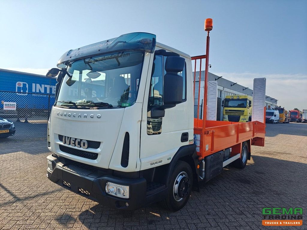 Iveco EuroCargo 80-160 4x2 DayCab Euro6C - Loading Platform 5m + Ramps + Winch - 22,000km - Payload 3140kg