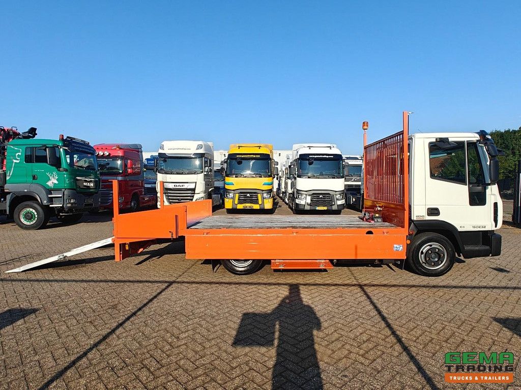 Iveco EuroCargo 80-160 4x2 DayCab Euro6C - Loading Platform 5m + Ramps + Winch - 22,000km - Payload 3140kg