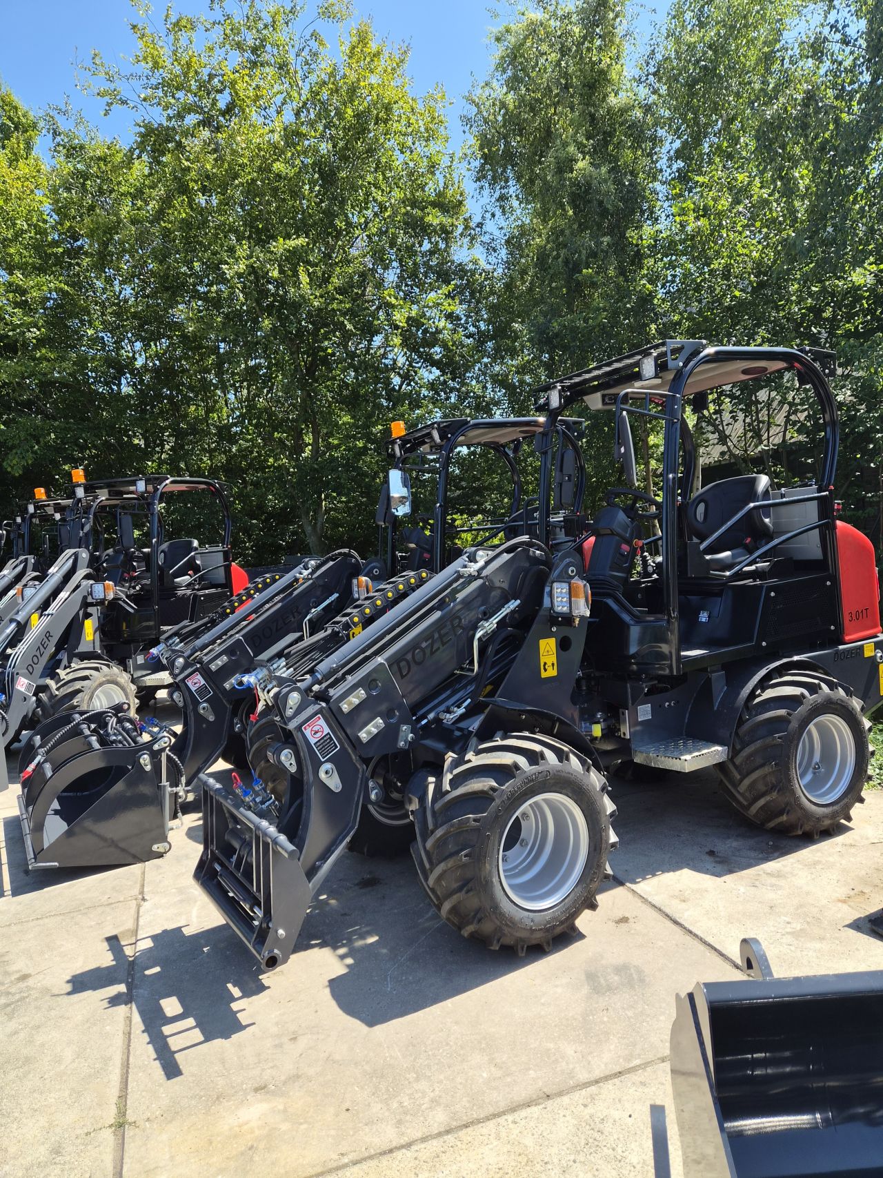 Shovel palletbord hydr.verstelbaar
