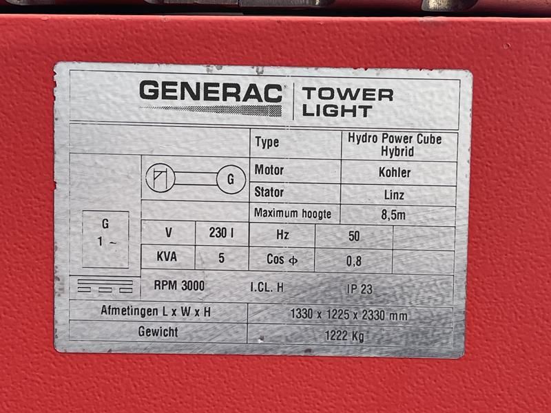 Tower Light HYDRO POWER CUBE LED