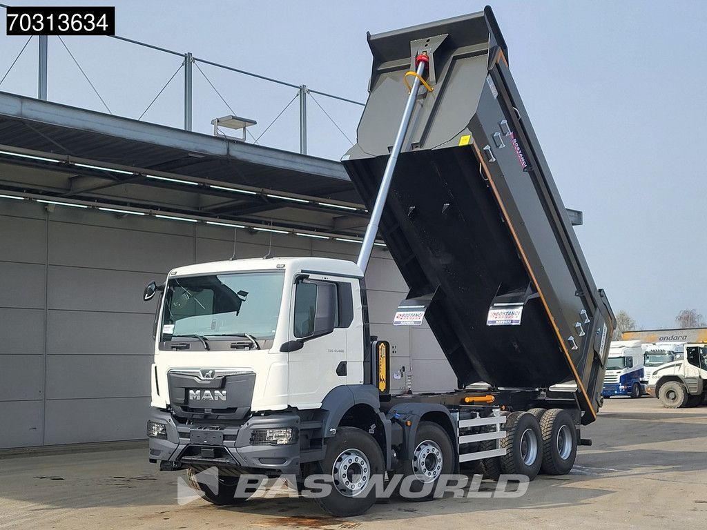 MAN TGS 41.480 8X4 NEW! 26m3 Tipper Full Steel suspension Big-Axle Euro 6