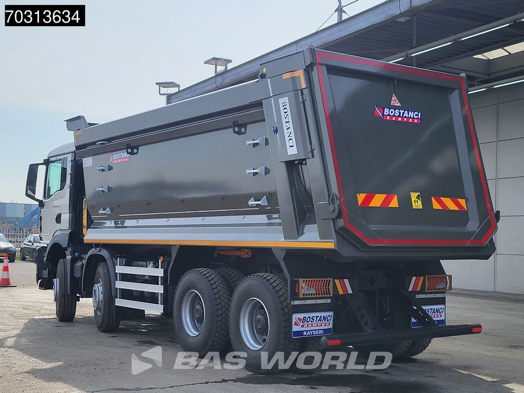 MAN TGS 41.480 8X4 NEW! 26m3 Tipper Full Steel suspension Big-Axle Euro 6