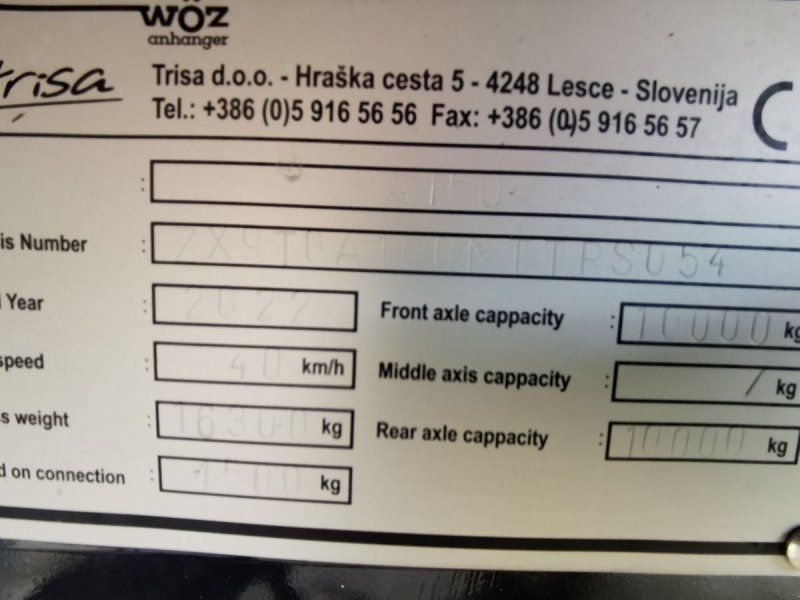 Tandemkipper WÖZ AL 160
