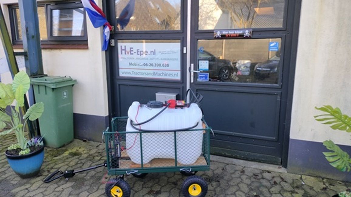 H_A_H- VDM- 750 Kg. = DEMO aanhanger