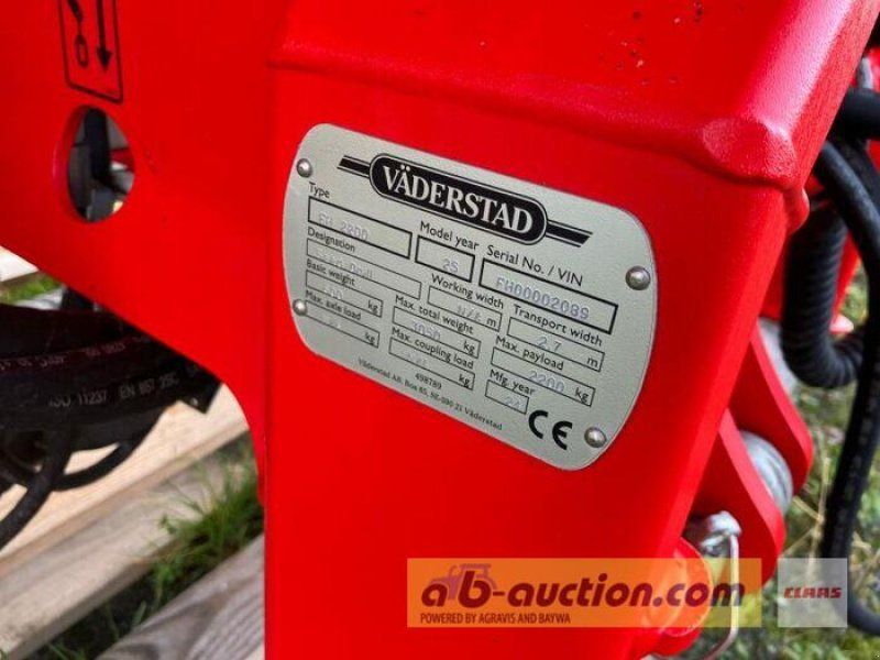 Väderstad TEMPO TPV 12 WSX + FH 2200