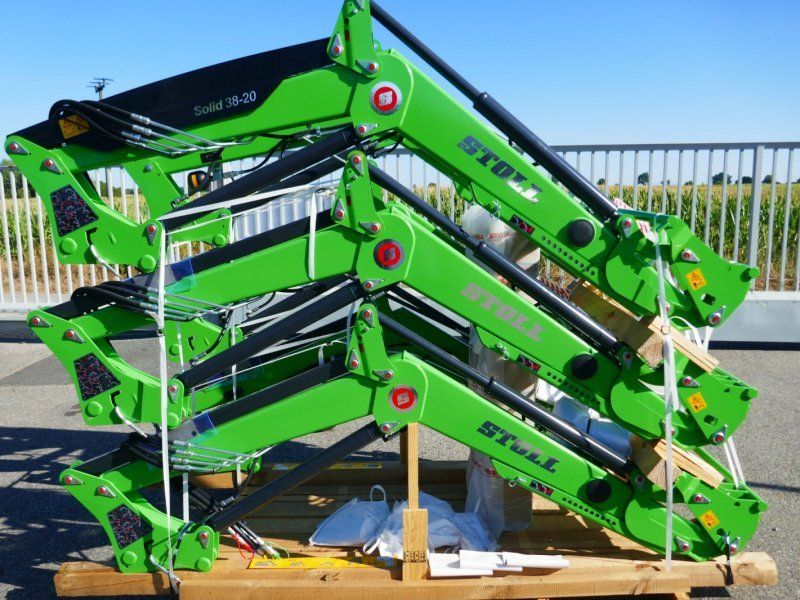 Stoll 3 x Solid 38-20P in Deutz Grün zum Sonderpreis a 4500 Euro